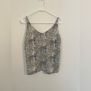 Banana Republic NWT Leopard Tank Top Small